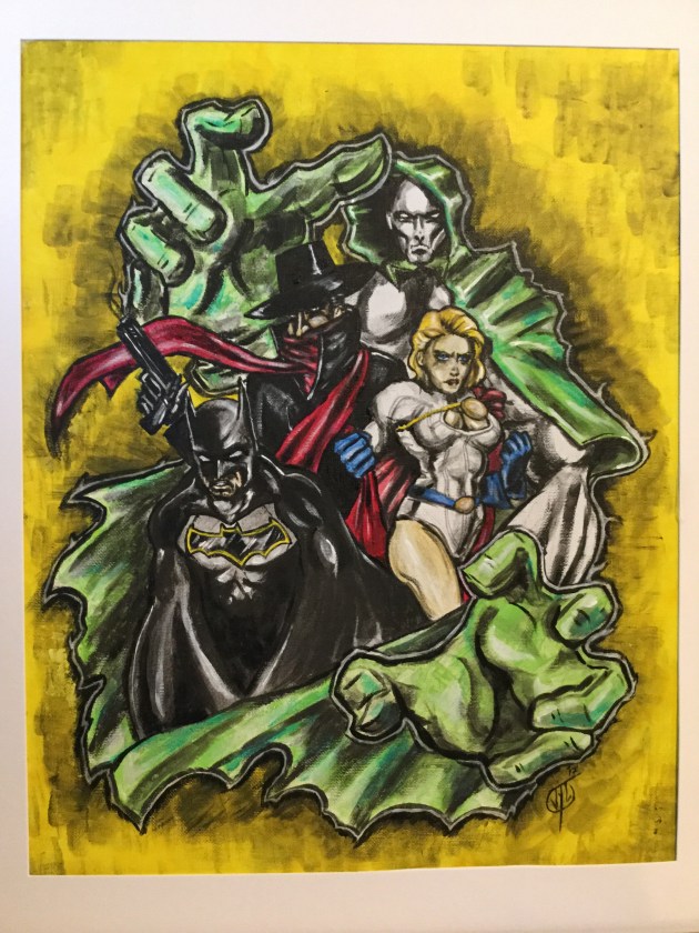 THE FOUR / ACRYLIC&nbsp;PAINT