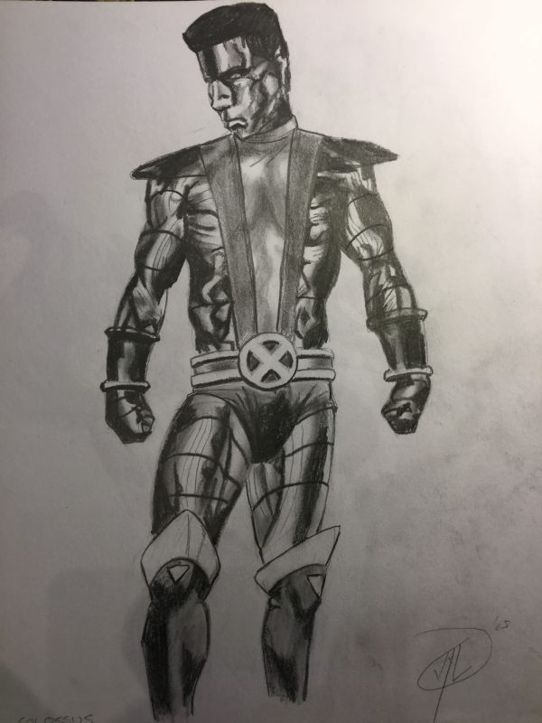 COLOSSUS / GRAPHITE PENCIL, DIGITAL&nbsp;INK