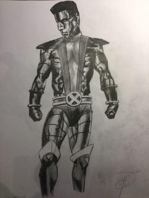 COLOSSUS / GRAPHITE PENCIL, DIGITAL&nbsp;INK