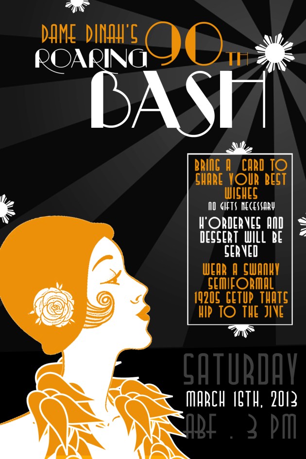 DAME DINAH’S 90th ROARING BASH / DIGITAL&nbsp;MEDIA