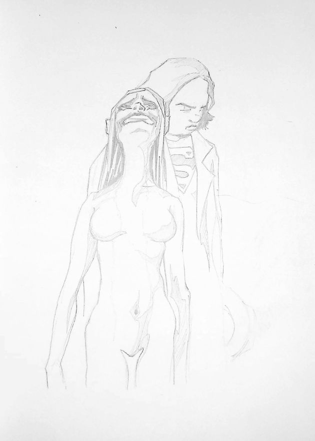 SELF PORTRAIT / PENCIL