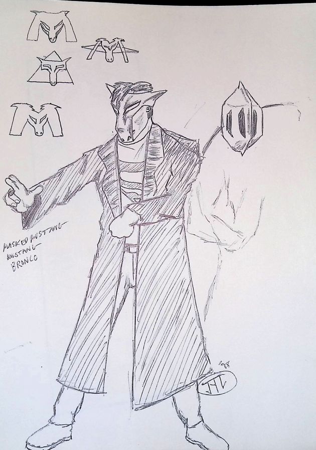 MASKED MUSTANG / BALLPOINT&nbsp;PEN