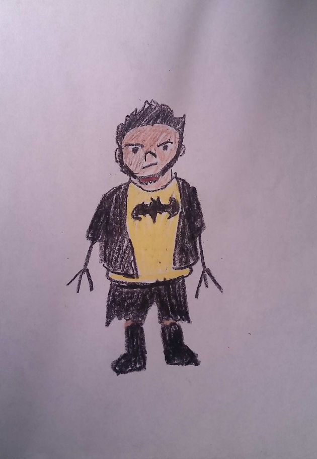 SELF PORTRAIT / CRAYON