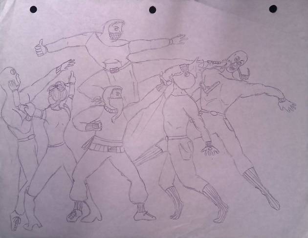 STREET FIGHT /&nbsp;PENCIL