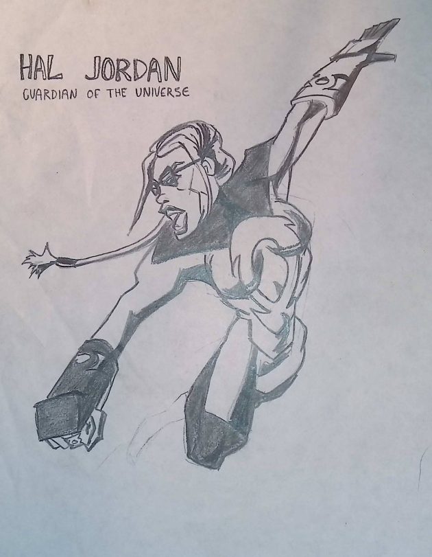 HAL JORDAN /&nbsp;PENCIL