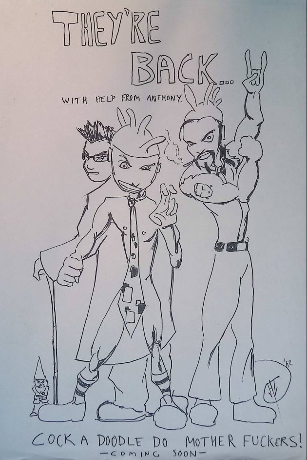 THEY’RE BACK / BALLPOINT&nbsp;PEN