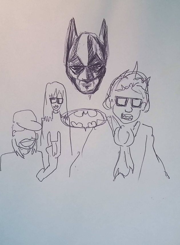 BATMAN, WAYNE & GARTH / BALLPOINT&nbsp;PEN