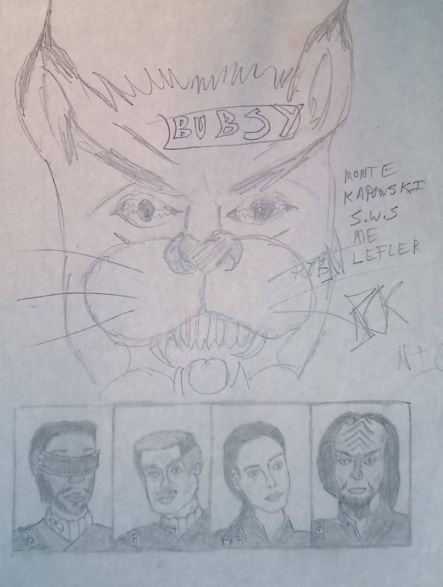 BUBSY TREK /&nbsp;PENCIL