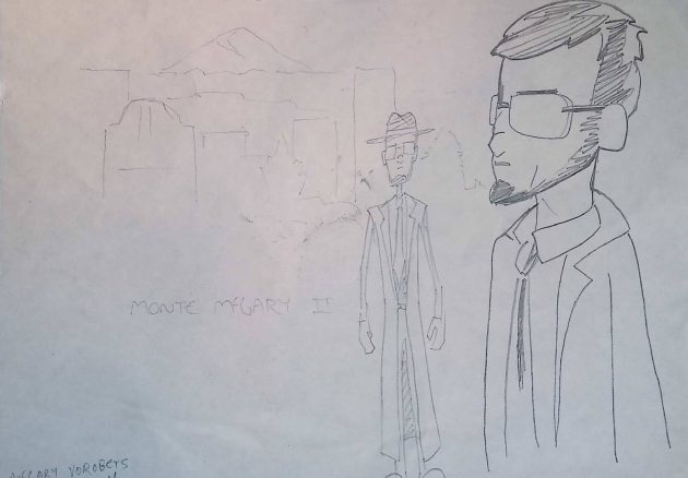 McGARY VOROBETS ANIMATION SKETCHES /&nbsp;PENCIL