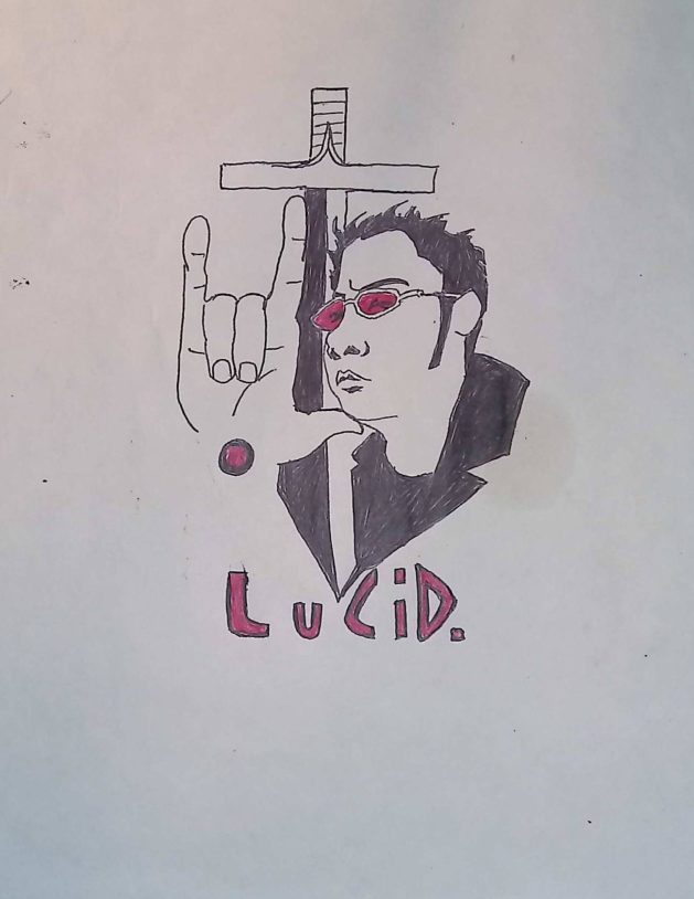 SELF PORTRAIT / BALLPOINT PEN