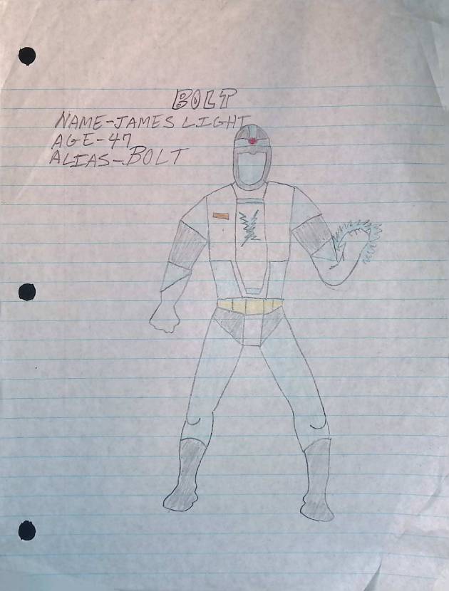 BOLT / COLORED&nbsp;PENCIL