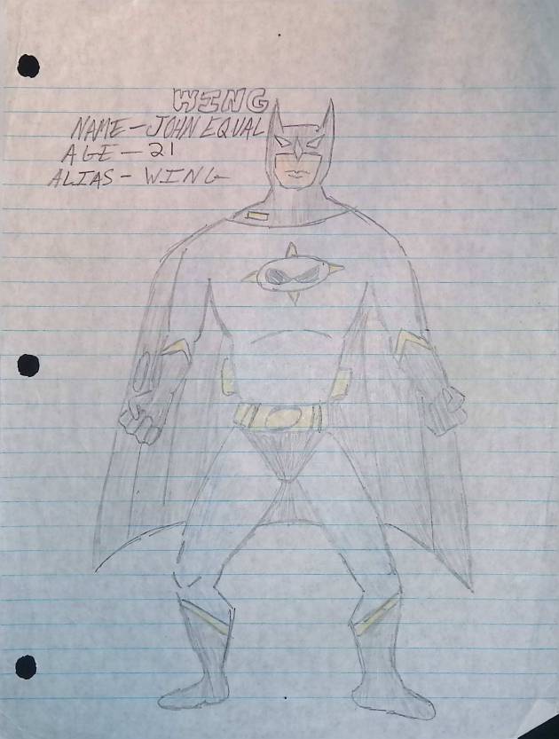 WING / COLORED&nbsp;PENCIL