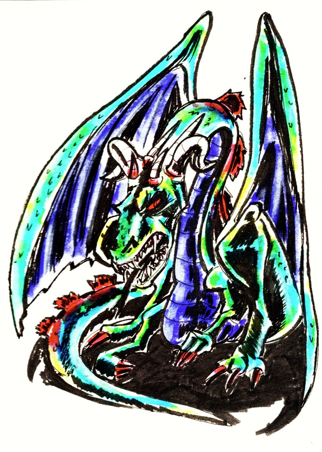 GREEN DRAGON / BRUSH&nbsp;PENS