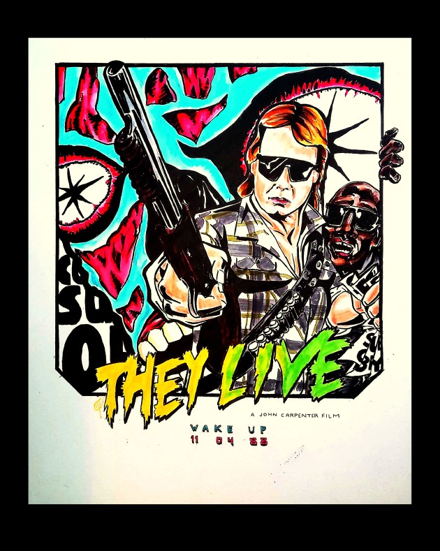 THEY LIVE / DRAWING PENS & WATERBRUSH&nbsp;PAINTS