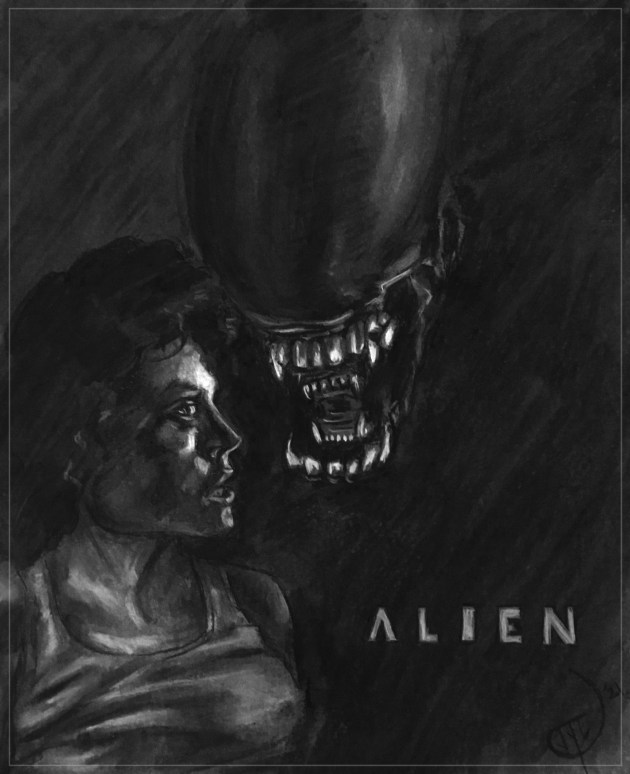 ALIEN / CHARCOAL