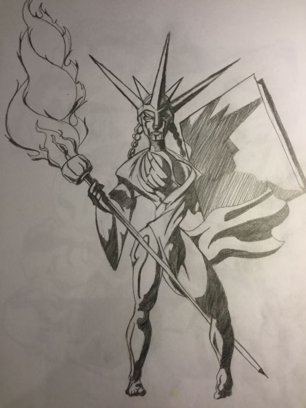 LADY LIBERTY /&nbsp;GRAPHITE