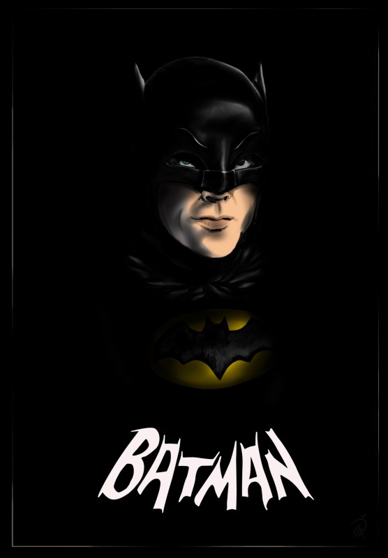 BATMAN 1966 / DIGITAL&nbsp;AIRBRUSH