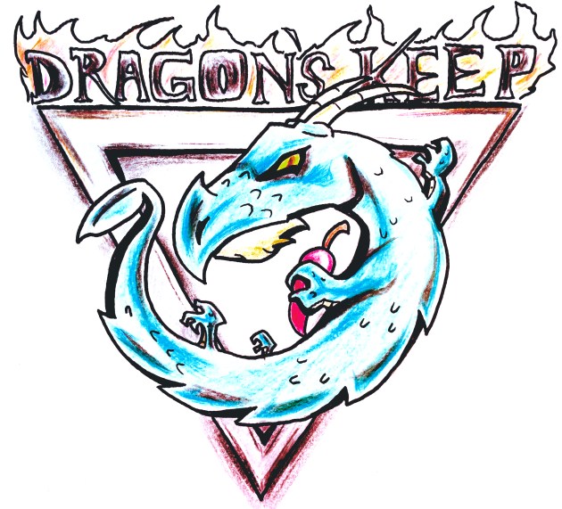 DRAGON’S KEEP / COLORED&nbsp;PENCIL