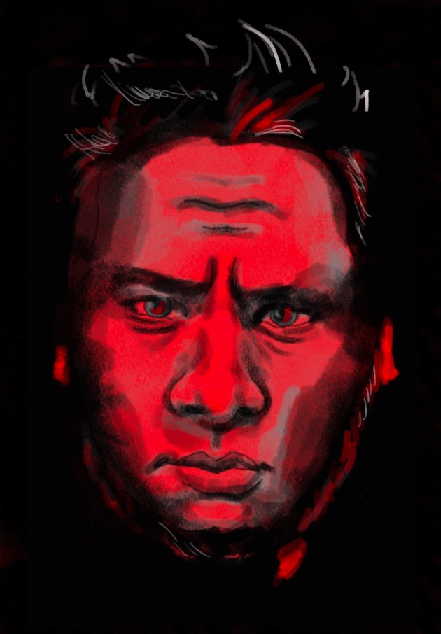 RED SELF / DIGITAL PAINT