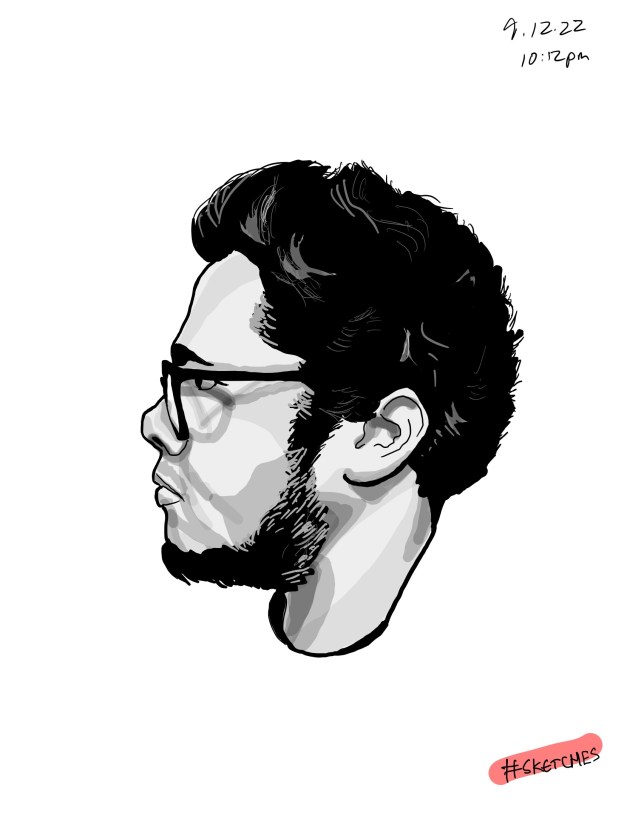 SELF PORTRAIT / DIGITAL INK