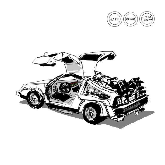 THE DELOREAN / DIGITAL&nbsp;INK