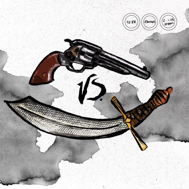 GUN VS SWORD / DIGITAL&nbsp;INK