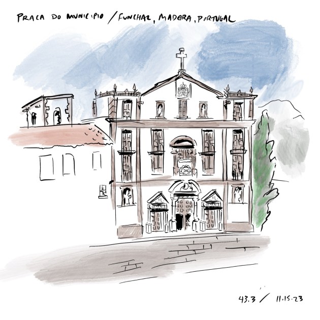 PRACA DO MUNICIPIO / FUNCHAL, MADEIRA, PORTUGAL / DIGITAL&nbsp;INK