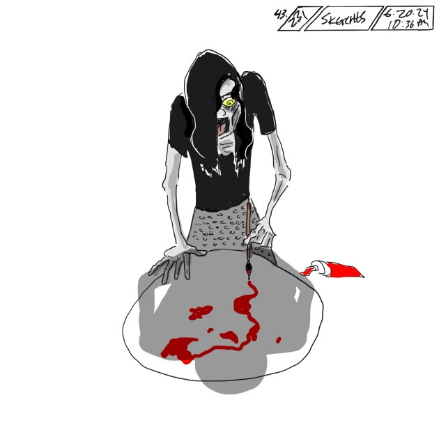 ZOMBIE PAINTER / DIGITAL INK